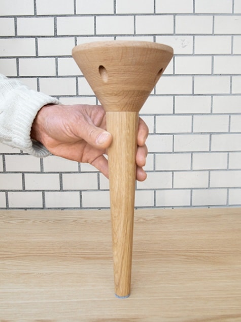 Wood leg NC