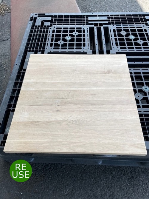 [REUSE] Oak Tabletop 60×60cm