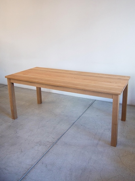 180×80 WHITE OAK (Straight Leg / Turned Leg)