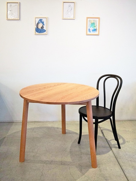 House HR90-RED OAK (Round Leg)