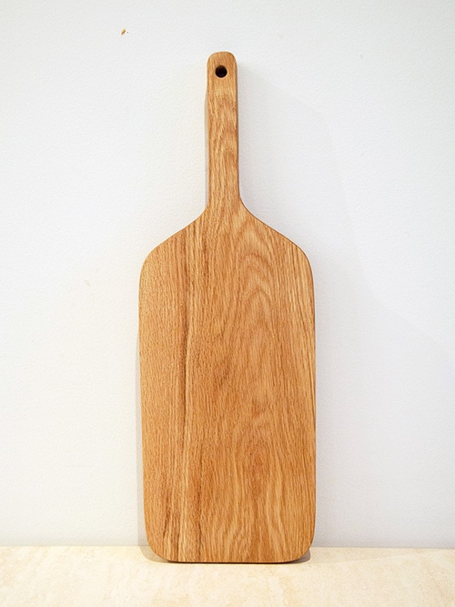Solid Wood Single Slab Cutting Board - Wine