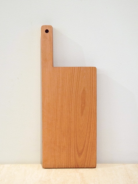 Solid Wood Single Slab Cutting Board - Knob