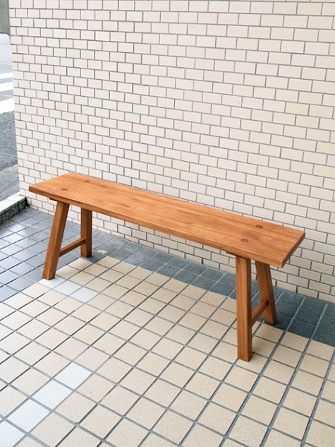 Napoca Bench-LO 木製Dining Benches