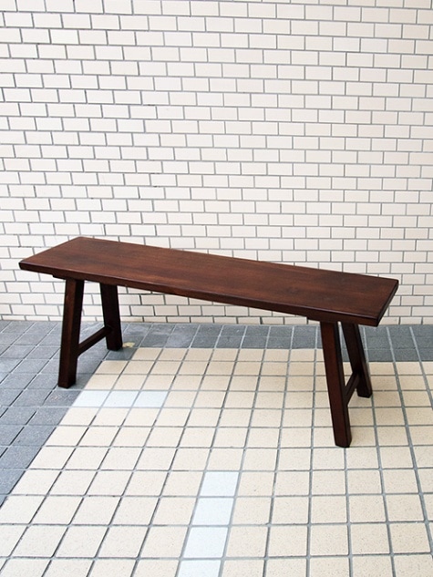 Napoca Bench-NA 木製Dining Benches