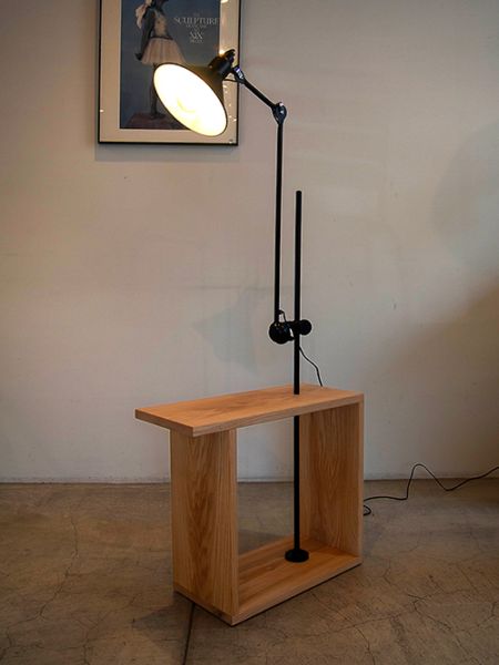 FS-3 BK SIDE TABLE  サイドTables付き フロアランプ