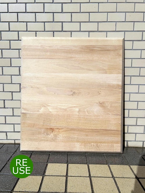 [REUSE] Beech Tabletop 58×65cm